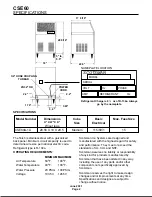 Preview for 2 page of Scotsman CSE60 Service Manual