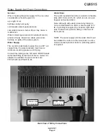 Preview for 5 page of Scotsman CU0515 Installation And User Manual