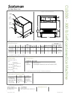 Предварительный просмотр 2 страницы Scotsman CU3030 Specifications