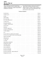 Scotsman CU50 Service Manual preview