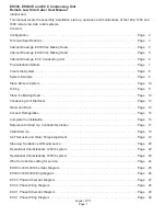 Preview for 2 page of Scotsman ECC1200 Series Installation And User Manual