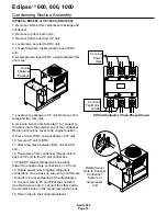 Предварительный просмотр 16 страницы Scotsman Eclipse 600 User Manual