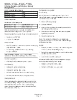 Preview for 9 page of Scotsman F1222L Installation And User Manual