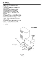 Предварительный просмотр 6 страницы Scotsman FDE474 User Manual