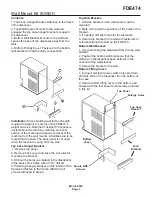 Preview for 7 page of Scotsman FDE474 User Manual