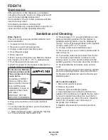 Предварительный просмотр 16 страницы Scotsman FDE474 User Manual