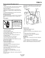 Preview for 23 page of Scotsman FDE474 User Manual