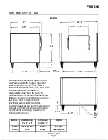 Preview for 3 page of Scotsman FM1200 Service Manual