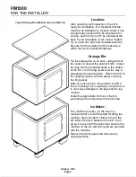 Preview for 4 page of Scotsman FM1200 Service Manual