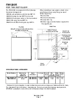 Preview for 2 page of Scotsman FM1200R Service Manual