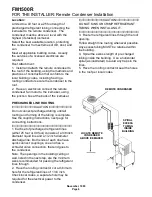 Preview for 6 page of Scotsman FM1500R Manual