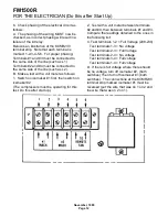 Preview for 12 page of Scotsman FM1500R Manual