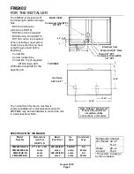 Предварительный просмотр 2 страницы Scotsman FM2402 Service Manual