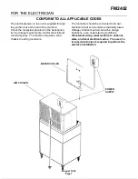 Предварительный просмотр 7 страницы Scotsman FM2402 Service Manual