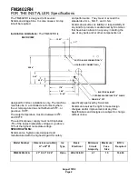 Предварительный просмотр 2 страницы Scotsman FM2402RH Service Manual