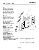 Предварительный просмотр 3 страницы Scotsman FM2402RH Service Manual