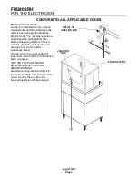 Предварительный просмотр 4 страницы Scotsman FM2402RH Service Manual