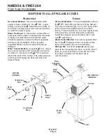 Предварительный просмотр 6 страницы Scotsman FME 1204 User Manual