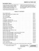 Предварительный просмотр 1 страницы Scotsman FME1200 Service Manual