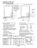 Предварительный просмотр 2 страницы Scotsman FME1200 Service Manual