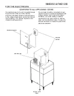 Предварительный просмотр 7 страницы Scotsman FME1200 Service Manual