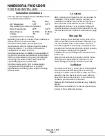 Предварительный просмотр 4 страницы Scotsman FME1200R Service Manual