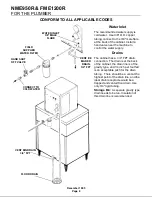 Предварительный просмотр 8 страницы Scotsman FME1200R Service Manual