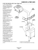 Предварительный просмотр 13 страницы Scotsman FME1200R Service Manual