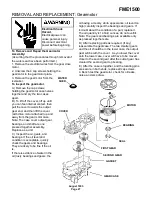 Предварительный просмотр 27 страницы Scotsman FME1500 Service Manual