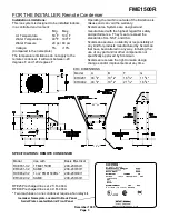 Предварительный просмотр 3 страницы Scotsman FME1500R Service Manual