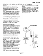 Предварительный просмотр 5 страницы Scotsman FME1500R Service Manual