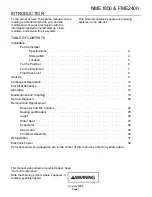 Предварительный просмотр 1 страницы Scotsman FME2400 Service Manual