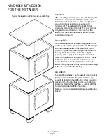 Предварительный просмотр 4 страницы Scotsman FME2400 Service Manual