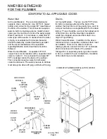 Предварительный просмотр 6 страницы Scotsman FME2400 Service Manual