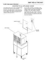 Предварительный просмотр 7 страницы Scotsman FME2400 Service Manual