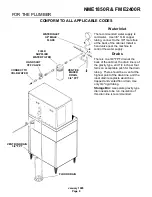 Предварительный просмотр 9 страницы Scotsman FME2400R Service Manual