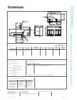 Предварительный просмотр 2 страницы Scotsman FME2404RLS Datasheet