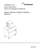 Scotsman FME504 Installation And User Manual preview