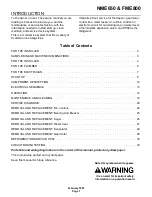 Предварительный просмотр 1 страницы Scotsman FME800 Service Manual