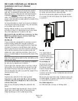 Предварительный просмотр 7 страницы Scotsman HID312AW Installation And User Manual