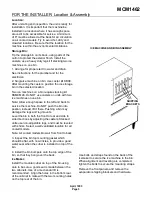 Предварительный просмотр 3 страницы Scotsman MCM1462 Service Manual