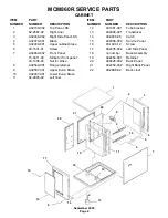 Предварительный просмотр 2 страницы Scotsman MCM860R Service Parts