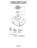 Предварительный просмотр 6 страницы Scotsman MCM860R Service Parts