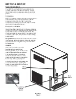 Предварительный просмотр 8 страницы Scotsman MDT3F Manual