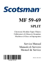 Preview for 1 page of Scotsman MF 59 SPLIT Service Manual