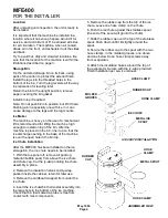 Предварительный просмотр 4 страницы Scotsman MFE400 Service Manual