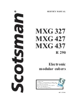 Предварительный просмотр 1 страницы Scotsman MXG 327 Service Manual