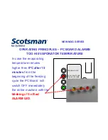 Предварительный просмотр 102 страницы Scotsman MXG 328 A/W Technical Service Training