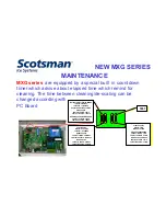 Предварительный просмотр 127 страницы Scotsman MXG 328 A/W Technical Service Training