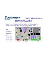 Предварительный просмотр 153 страницы Scotsman MXG 328 A/W Technical Service Training